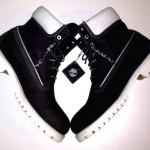 Rare Men Black and White Size 10.5 Timberland Boots.