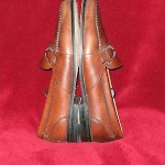 MENS COLE HAAN BROWN WALNUT LOAFERS WITH PEWTER BUCKLES 11 1/2 D NICE!!!
