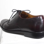 Cole Haan City Dark Red/Brown Distressed Leather Oxfords Mens Size 8 D EUC