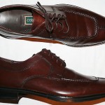 COLE HAAN MENS SZ 9.5 BROWN LEATHER OXFORDS LACE UP COMFORT SHOES