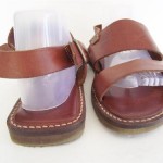 COLE HAAN COUNTRY Brown Leather Sandals Mens 11 M Buckle shoes