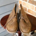 Clarks BUSHACRE 2  Mens Brown Beeswax Leatherl Chukka Style Desert Boot Sz 13 M