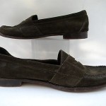 Cole Haan Suede Leather Dress Fashion Loafers Footwear Mens Shoes USA 10D