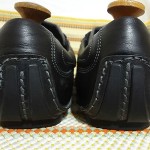 STUNNING HUGO BOSS ITALIAN SHOES MEN SZ 10/11 BLACK LEATHER OXFORDS SNEAKERS EUC
