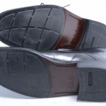 Cole Haan C06648 L10.5 R10 black polished leather chukka boot shoe MISMATE NEW