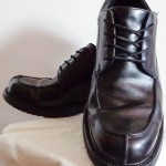 COLE HAAN Men’s WATERPROOF Split Toe GREEN Label Black OXFORDS Size 10M