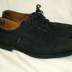MENS Black Suede Leather COLE HAAN USA Gumlite Sole Oxfords 11.5 D