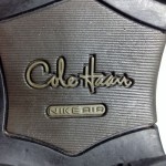 10.5 M Mens Cole Haan Nike Air Black Leather Lace Up Oxford Dress Casual Shoes