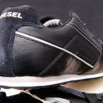 NIB Diesel Men’s Black Leather Fashion Casual Athletic Fashion Shoes Size 8