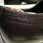 HUGO BOSS Black Leather Dress Oxfords Shoes Lace Size 12