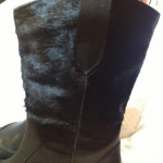 Hugo Boss Mens Black Leather Boots-Sz45, Us Sz 11-12. Perfect Shape!