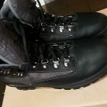 TIMBERLAND BOOTS black \ grey size 9.5