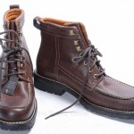 Cole Haan Mosby 2 air L9 R9.5 brown leather boot shoe full grain LUG MISMATE NEW