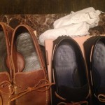 Cole Haan Mens Air Grant Brown And Black 2 Pair New