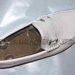 Hugo Boss Men’s Leather Shoes Dreper US White Loafers # 50222144 NEW IN BOX 8.5