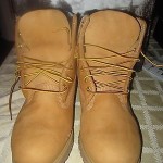 Timberland 6″ 6 Inch 10061 Wheat Construction bottoms gum bottoms sz size 12