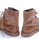 Cole Haan C10965 11 Air Harrison Lace Boot brown leather Wingtip ankle shoe $298