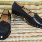 BRAGANO COLE HAAN SHOES MEN SIZE 9.5 M  LOAFERS BLACK LEATHER