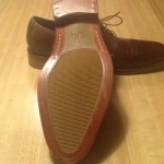 MENS COLE HAAN SHOES NWOB CAP TOE MADISON  BROWN OXFORD GREAT LOOK SIZE 8.5 M