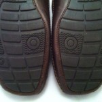 COLE HAAN Mens Slip On Driving Moccassin Loafer Shoe Brown Leather Nubuck Sz 13M