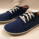 TIMBERLAND MEN’S CASCO BAY LACE-UP OXFORD NAVY FABRIC 11 MEDIUM $65  HNP