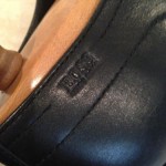 HUGO BOSS BLACK Dress Oxford Moc Toe Men’s Shoes SZ 13 Excellent!