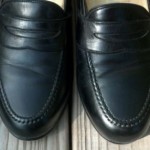 BRAGANO by Cole Haan Italian penny loafers black leather slips-ons 8½ M!