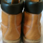 Mens Wheat Nubuck Tan 6″ Premium Timberland Boots # 10061 Size 9