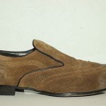 HUGO BOSS BOSS ORANGE BROWN SUEDE LOAFERS Sz 41 / US 8
