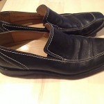 Cole Haan Contrast Stitching Leather Men’s Shoes Size 11M
