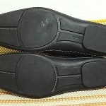 STUNNING HUGO BOSS ITALIAN SHOES MEN SZ 10/11 BLACK LEATHER OXFORDS SNEAKERS EUC