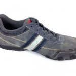DIESEL Shoes LEATHER Gray COMFORT Lace Up ATHLETIC Sneakers RUNNING Mens 11 M