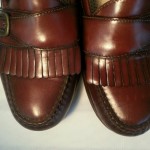 Men’s Cole Haan Leather Monk Strap Loafers 9 D VGC!