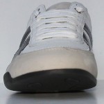$330 Hugo Boss Black Label Leather Sneakers White Mens Shoes 10 43 Trainers 9.5