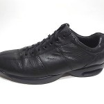 COLE HAAN MENS BLACK LEATHER SNEAKERS SHOES SIZE 11.5 M