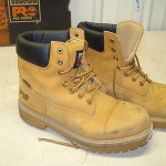 TIMBERLAND –  Direct Attach 6″ Leather Workboots  –  USED  –  men’s size 10M