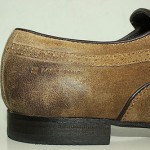 HUGO BOSS BOSS ORANGE BROWN SUEDE LOAFERS Sz 41 / US 8