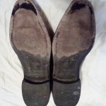 Hugo Boss Loafers Sz 10 Chesterfield Mocassins Black Leather Excellent Condition