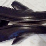 Hugo Boss Loafers Sz 10 Chesterfield Mocassins Black Leather Excellent Condition