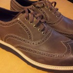 Cole Haan Morris Wingtip Oxford Brown Leather Shoes 11