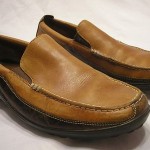 Cole Haan Mens Leather Brown Tucker Venetian Loafers Size 9M