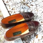 COLE HAAN PENNY LOAFER  9.5  M Mahogany