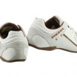 Diesel Korbin II 00Y553-PS747-H4085 White Monk’s Robe Leather Casual Shoes Men