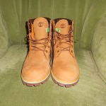 NEW TIMBERLAND WHEAT NUBUCK  BOOTS SIZE 12, NEVER WORN