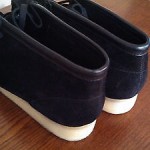 NEW Clarks Originals Mens Wallabees Black Ankle Boots 35409 shoes size 10 M