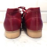 Vintage Clarks Wallabees Euro 42 RED