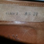 Cole Haan Mens Tan & White Italian Leather Loafers, Size 8.5, EUC