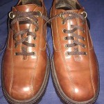 Cole Haan City Size 7 M Brown Lace Loafers Leather Mens Shoes NICE!!