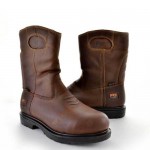 Timberland Pro Mens Work Boots Size 10.5 M 47017 Heavy Duty Wellington Leather