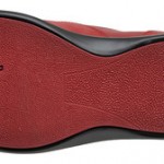 Cole Haan Mens Air Conner High Top Leather Shoes Ankle Boot, Red / Black, New